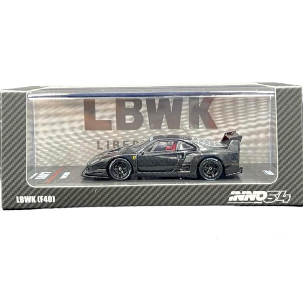 Машинка Inno64 LBWK F40 Full Carbon Fiber Ferrari - купити на